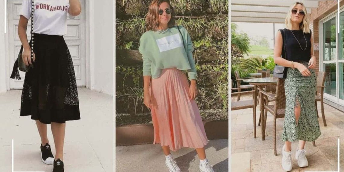 midi com tenis capa