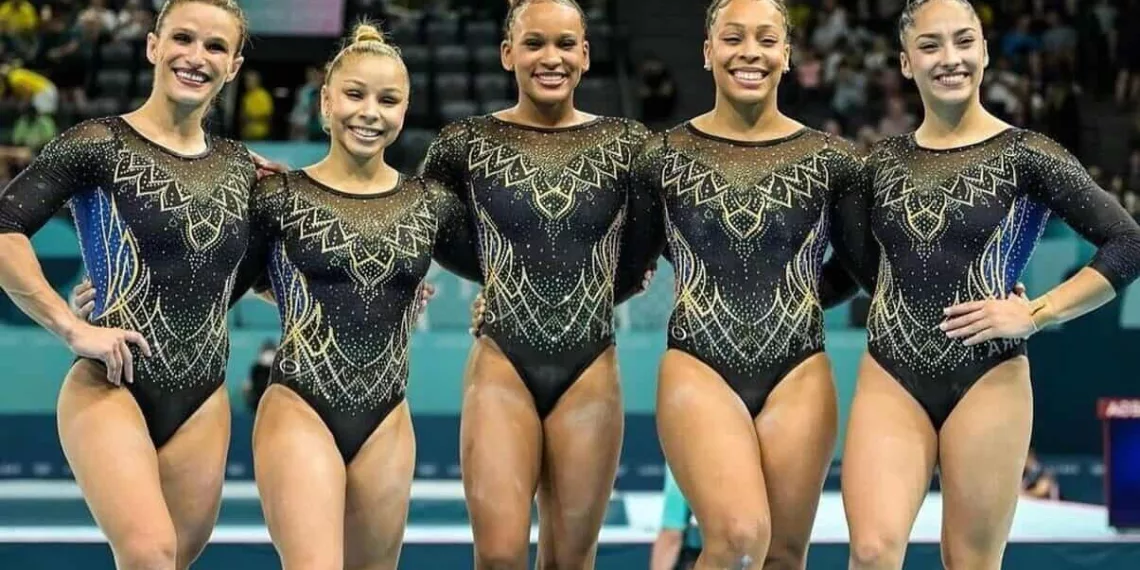 maquiagem ginastas brasileiras 1