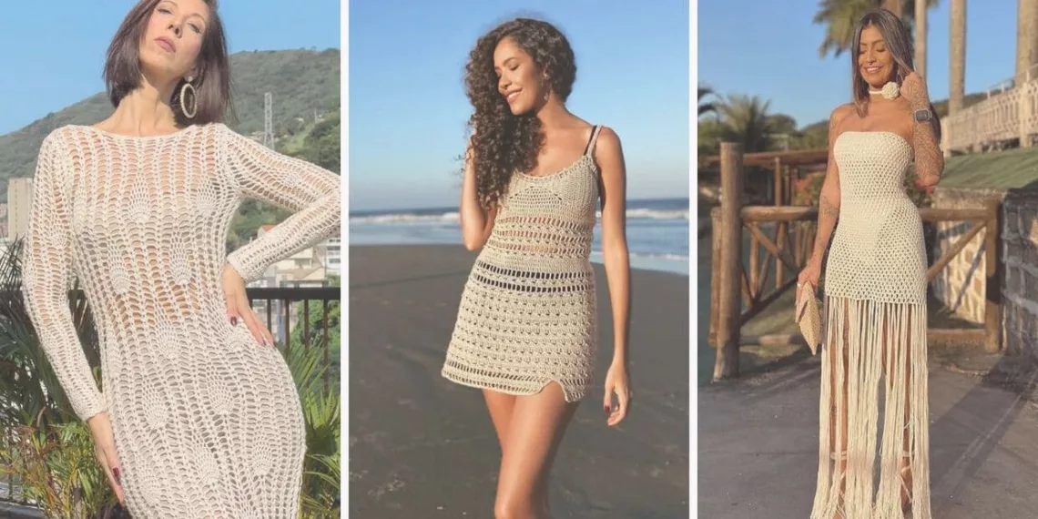vestido croche 2025 cp