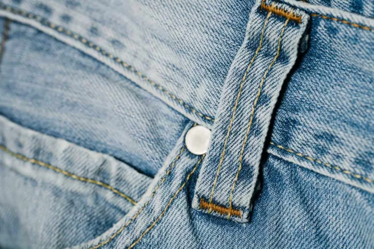 botão calça jeans