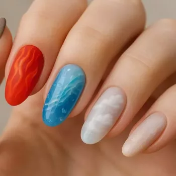 unhas quatro elementos