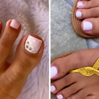 unhas dos pes