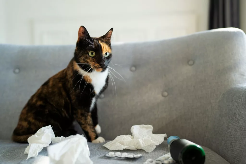 gato estressado 3 - Sinais que mostram que seu gato está estressado — e como ajudar a trazer de volta o equilíbrio emocional dele