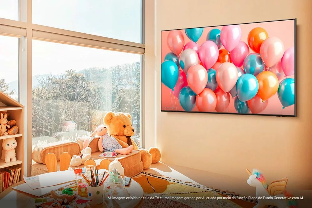 tv sams 3 - Veja além do óbvio: Samsung apresenta linha de TVs QLED 4K de 2025 com novos recursos de inteligência artificial
