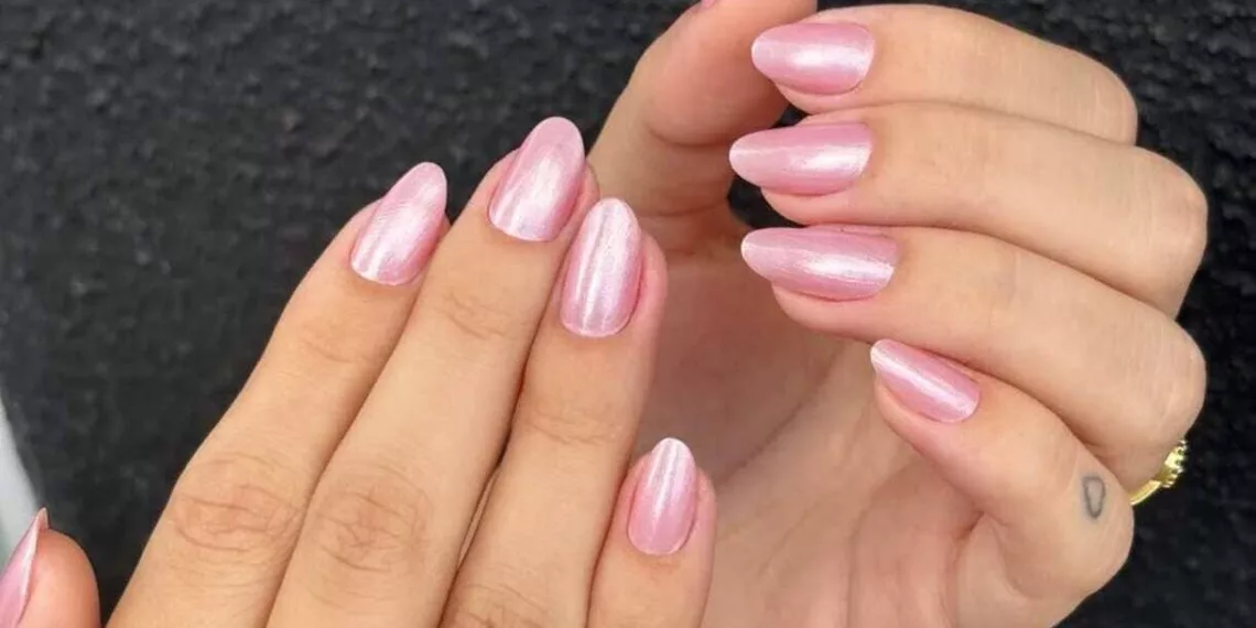 unhas cintilantes