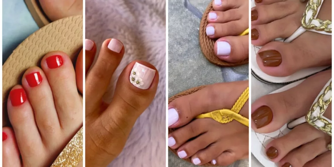 unhas dos pes