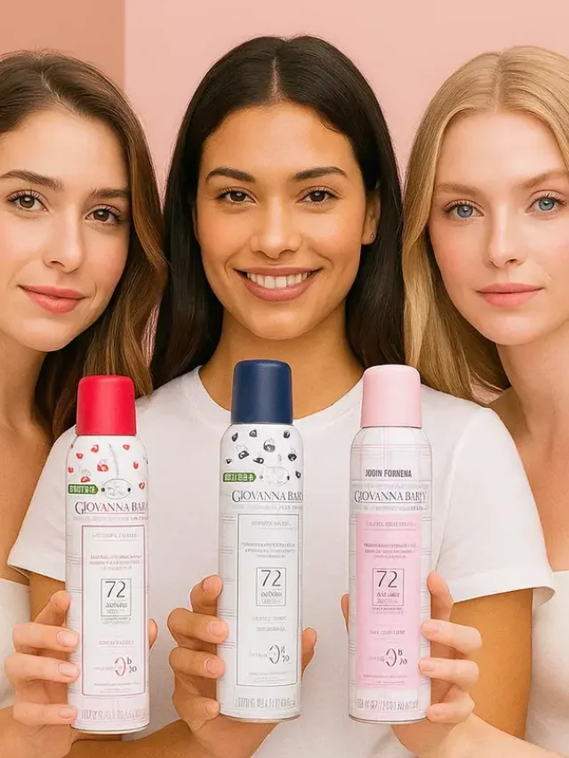 O novo desodorante da Giovanna Baby vai além do perfume
