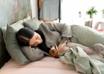 pet dormir cama 1 - O que estudos dizem sobre quem deixa o pet dormir na cama