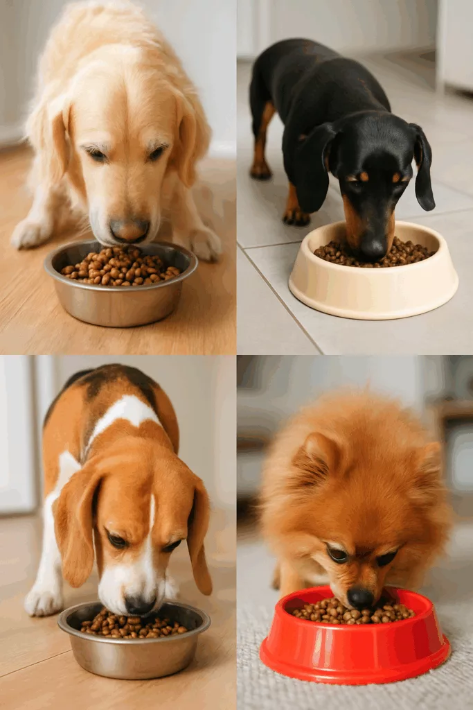 20250702 2156 Cachorros Alimentando se Felizes simple compose 01jz6wgrpseeb9hgk0n2yqrfnk - O Que Vai no Potinho Também Vai no Coração: Como Alimentar Seu Pet com Amor e Cuidado