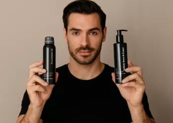 assets task 01k0eprrrcfem8b034ytgg9bvd 1752840535 img 1 - Skincare masculino ganha reforço com collab entre Reserva e Dermage