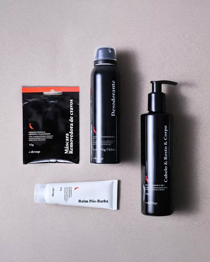 reserva derma - Skincare masculino ganha reforço com collab entre Reserva e Dermage