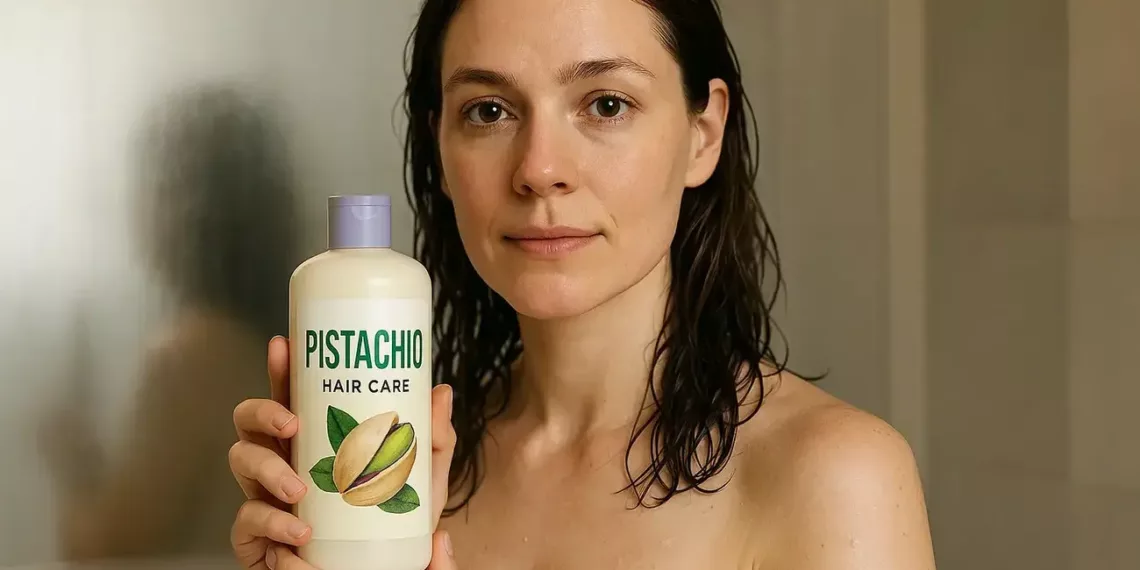 shampoo pistache 1 - Você Vai Querer Pistache no Seu Cabelo Depois de Saber Disso